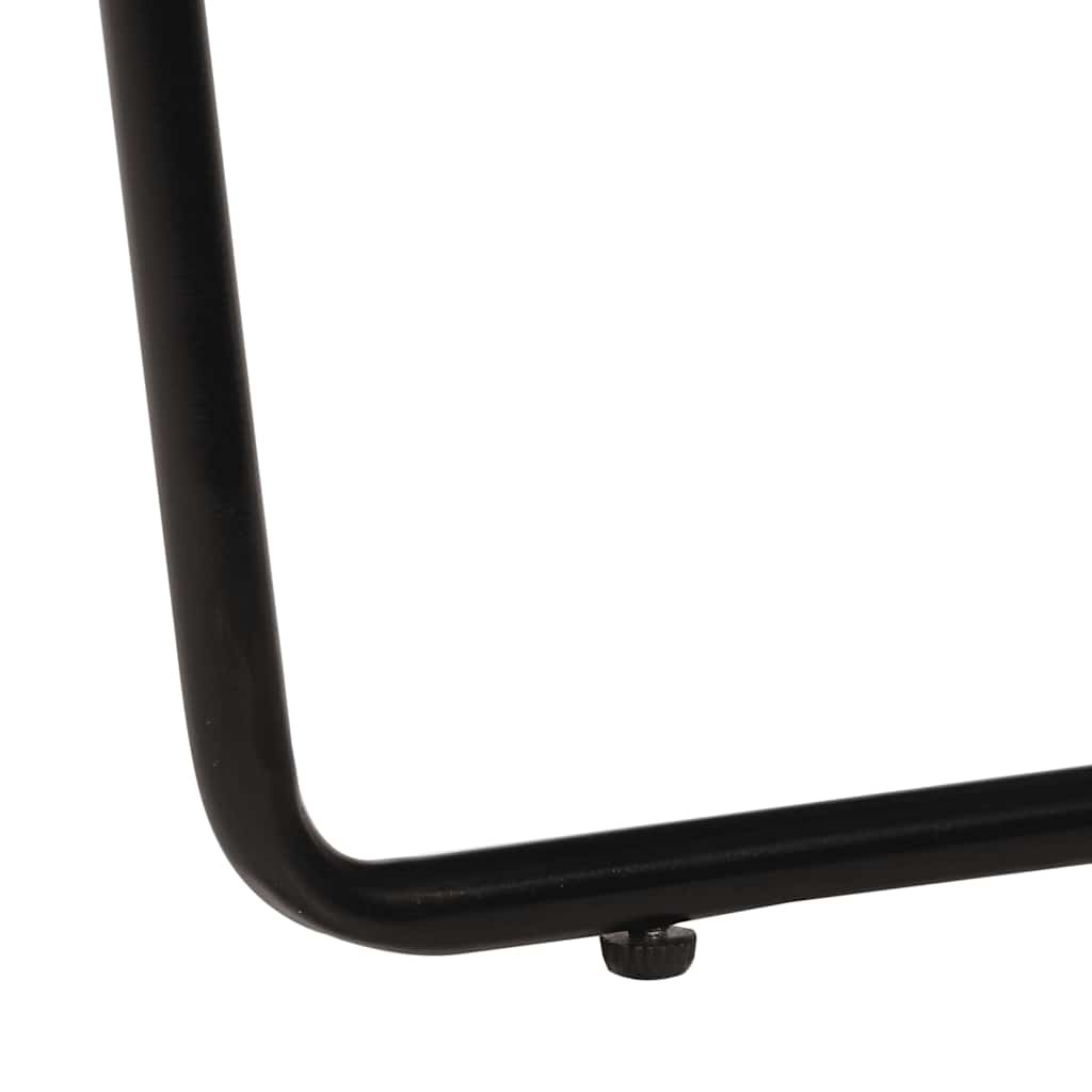 Cabra – Fauteuil van echt leer en staal
