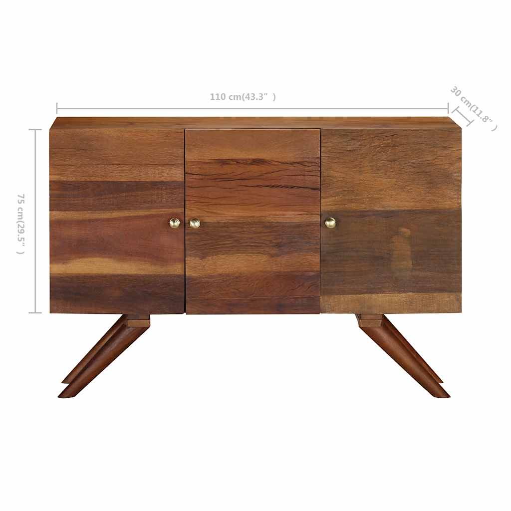 Brindal – Dressoir van massief gerecycled hout