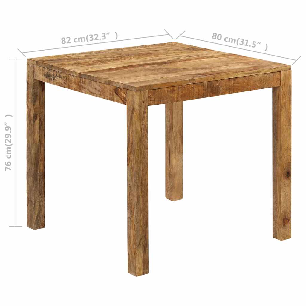 Voss – Eettafel van massief mangohout