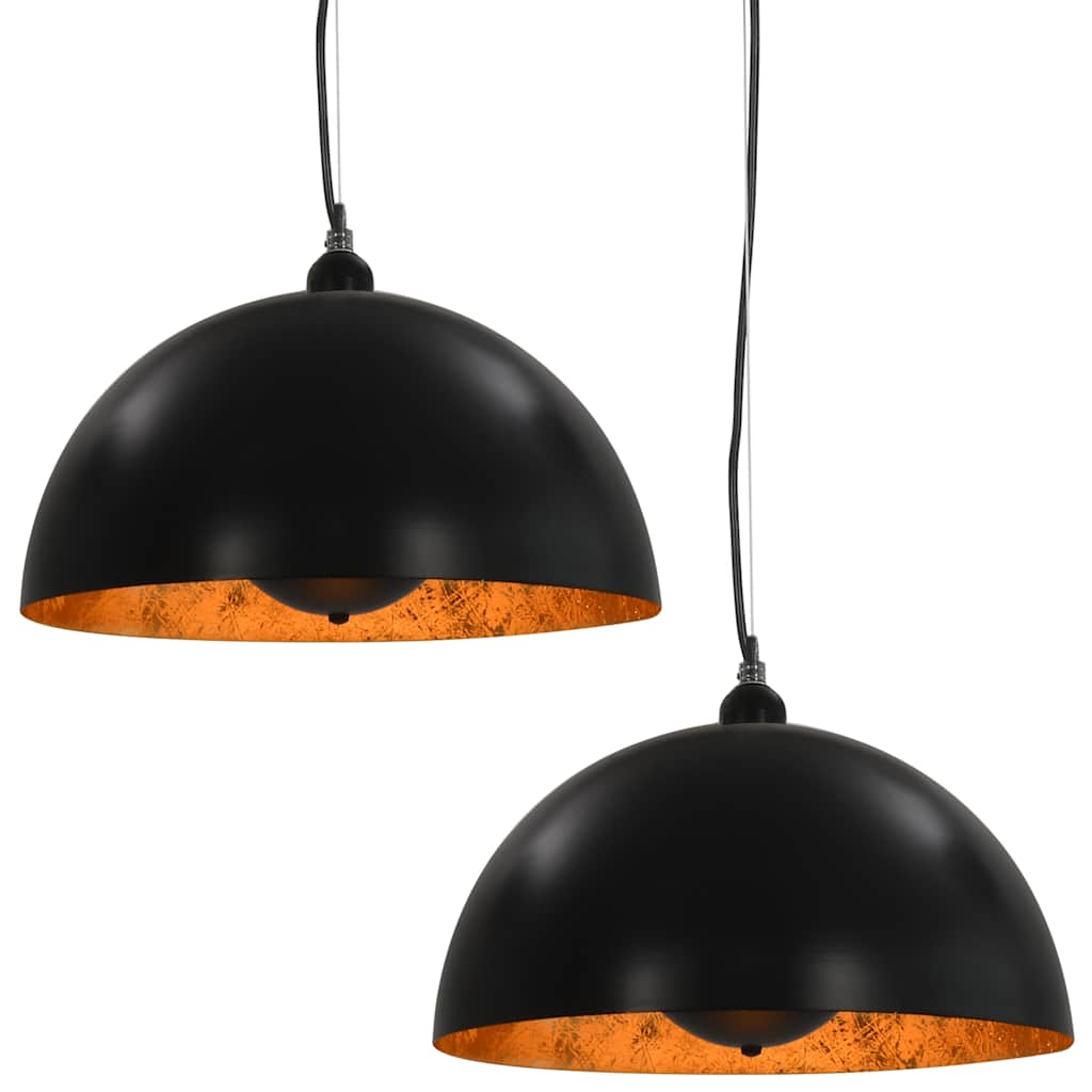 Tolga – Halfronde plafondlamp van metaal