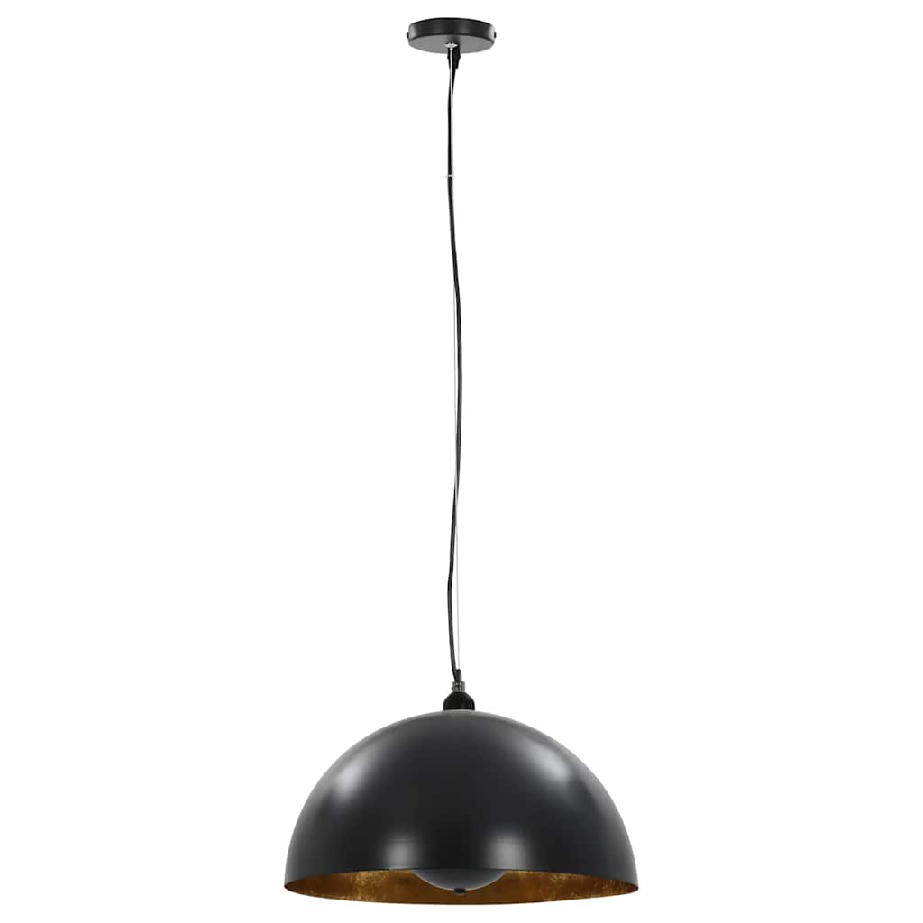 Tolga – Halfronde plafondlamp van metaal