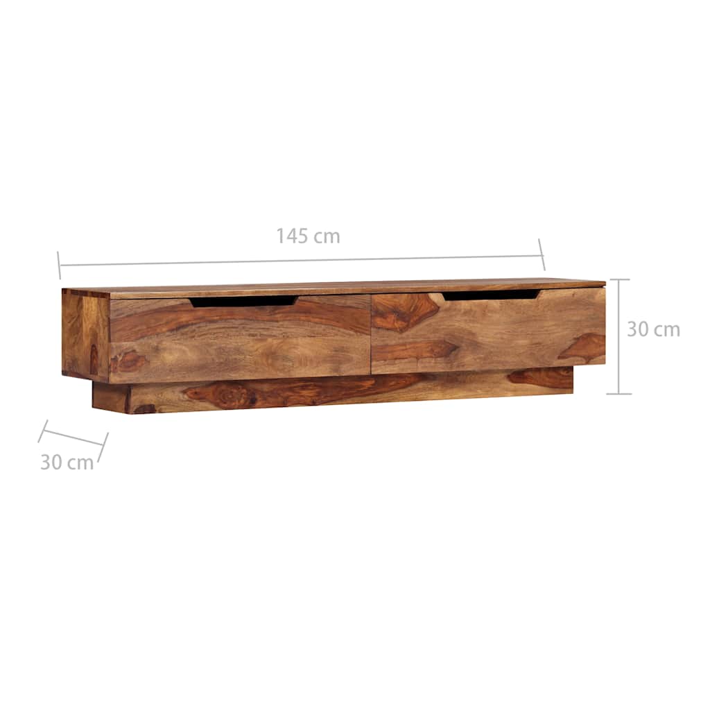 Brekke – Tv-meubel van massief hout