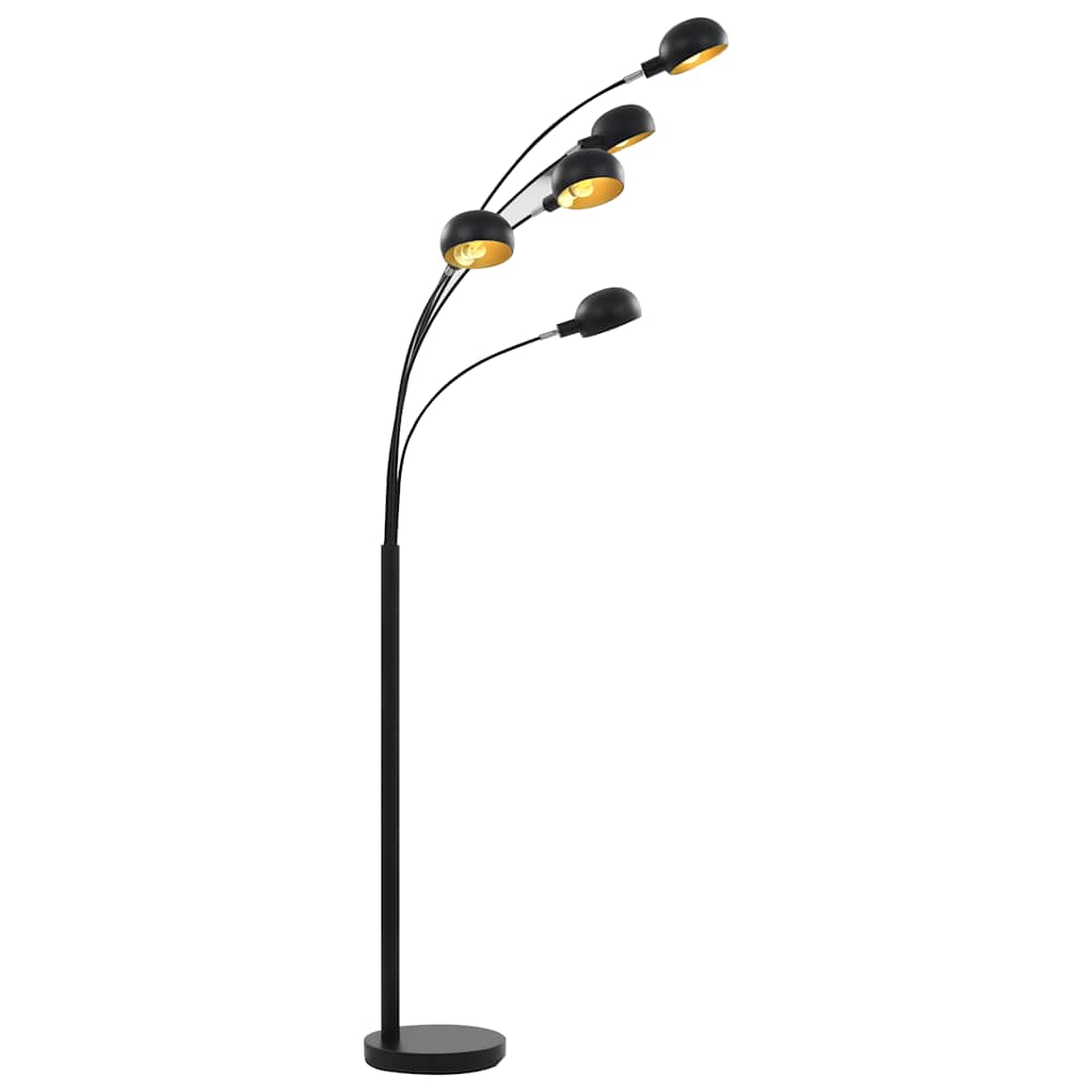 Storli – Vloerlamp van staal en goudfolie