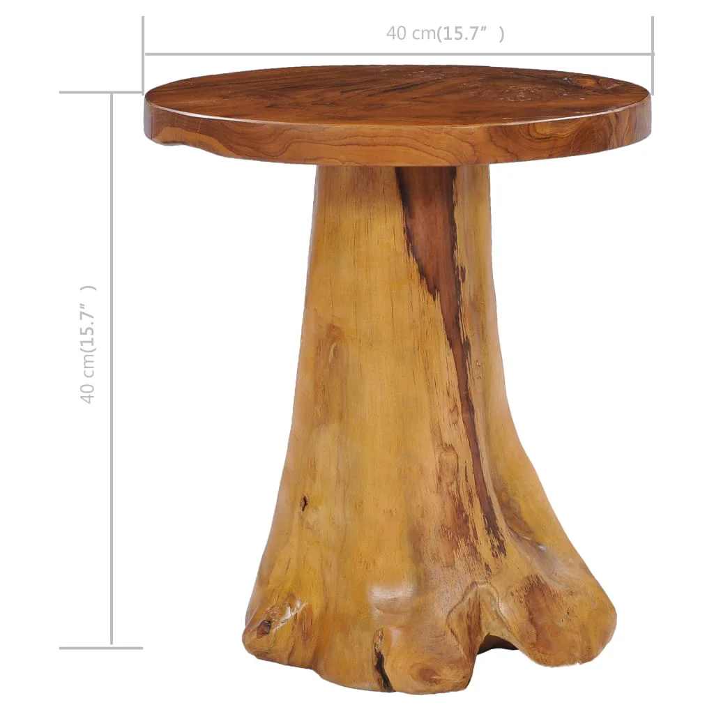 Bleik – Salontafel van massief teakhout