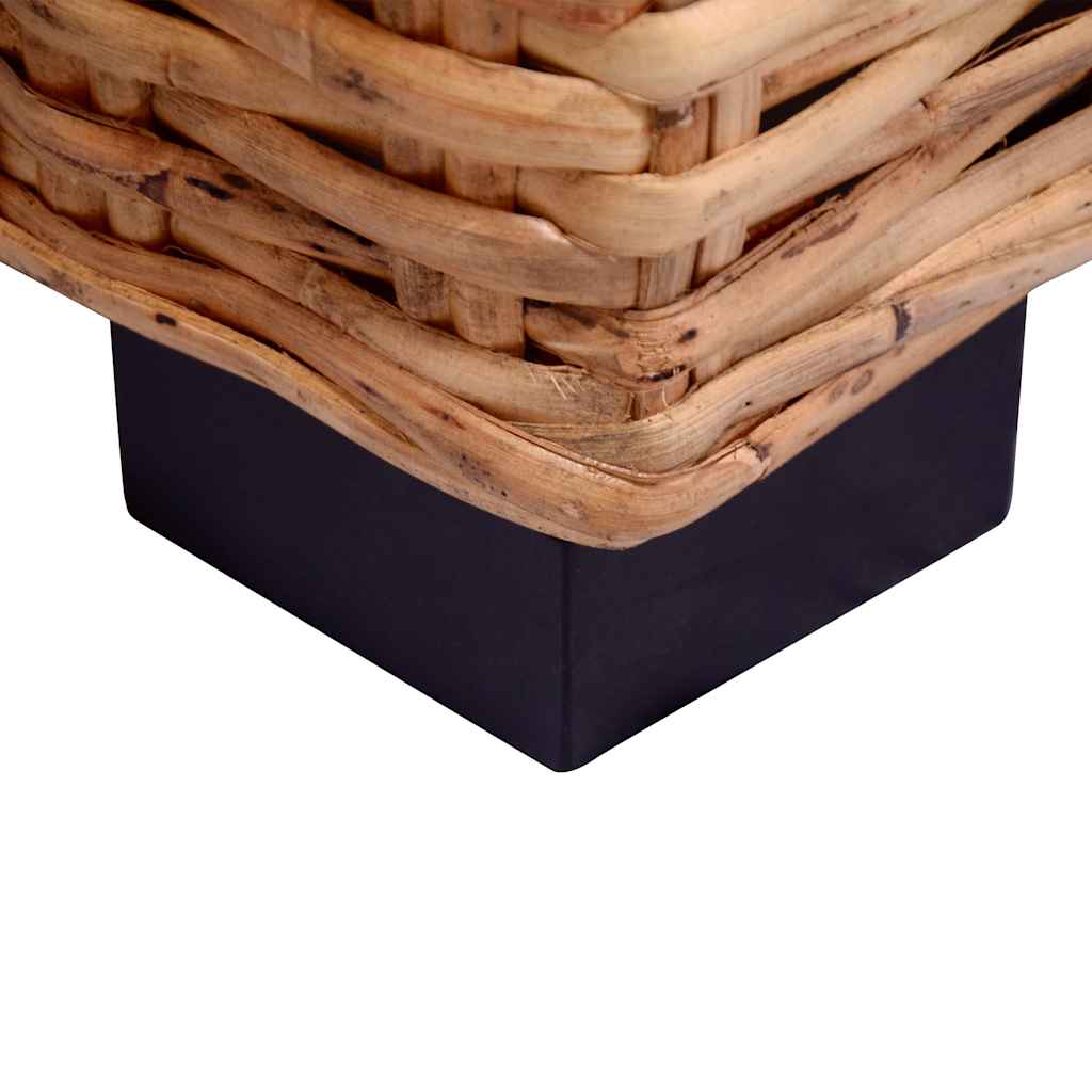 Fornells – Loungebank van rattan en mangohout