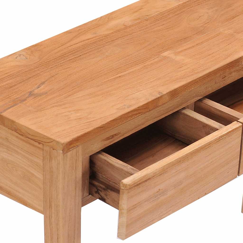 Bever – Wandtafel van massief teakhout