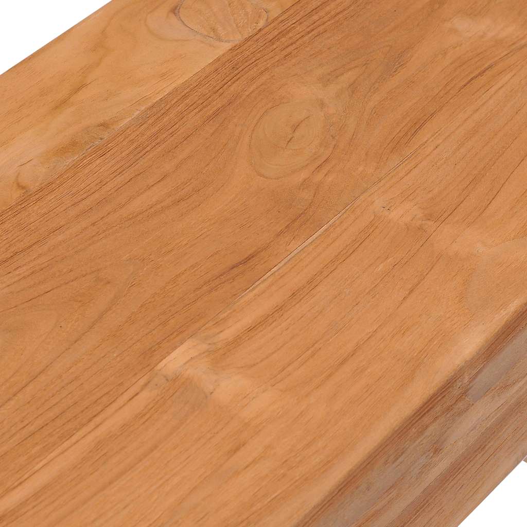 Bever – Wandtafel van massief teakhout