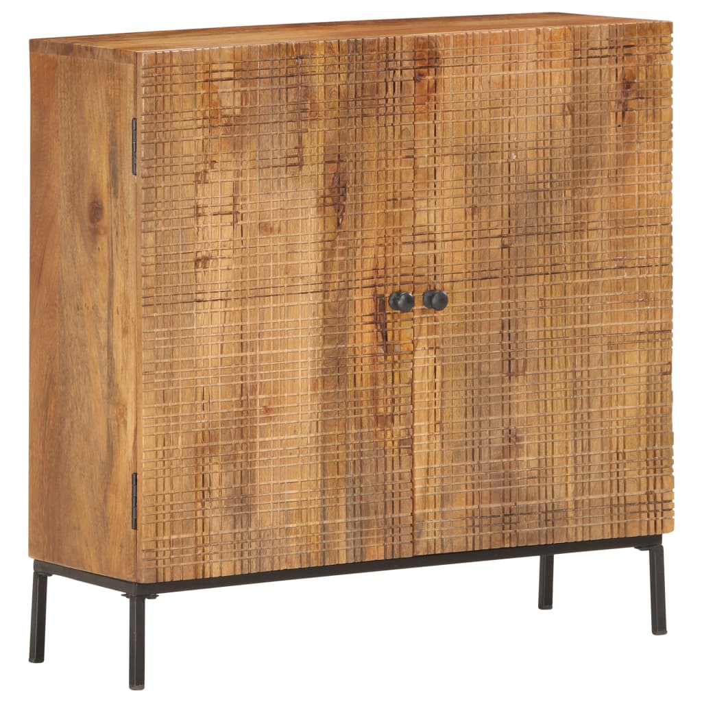 Zonza – Dressoir van massief mangohout en staal