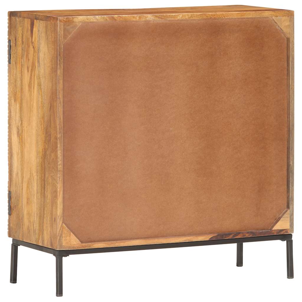 Zonza – Dressoir van massief mangohout en staal