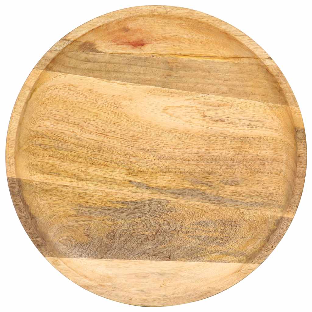 Belp – Ronde bijzettafel van massief mangohout