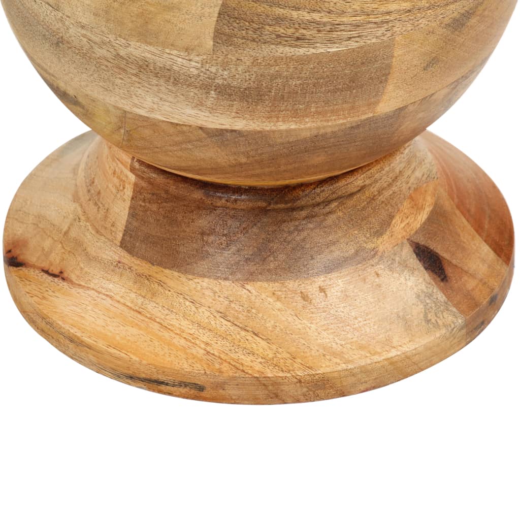 Belp – Ronde bijzettafel van massief mangohout