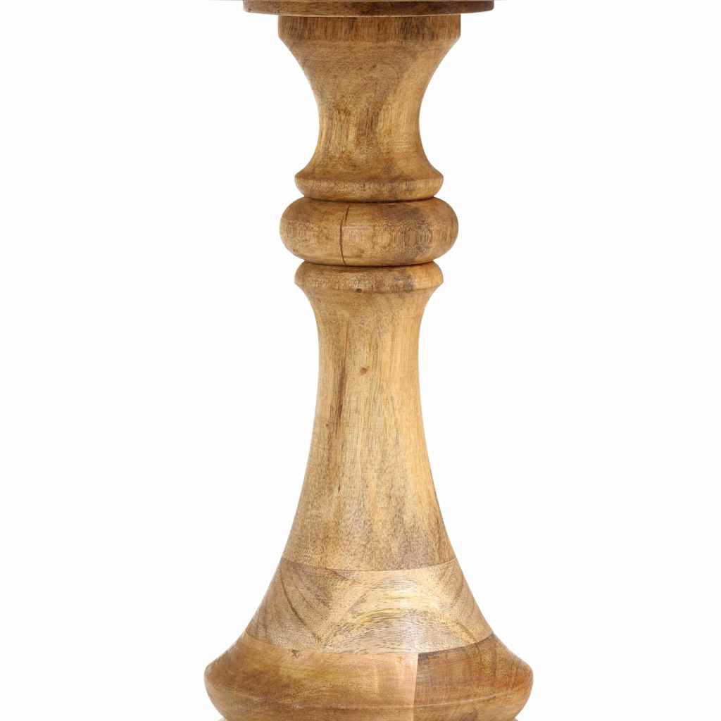 Belp – Ronde bijzettafel van massief mangohout