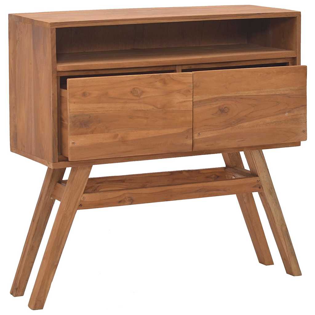 Bilka – Wandtafel van massief teakhout