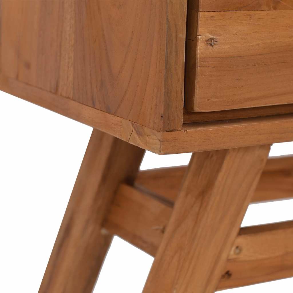 Bilka – Wandtafel van massief teakhout