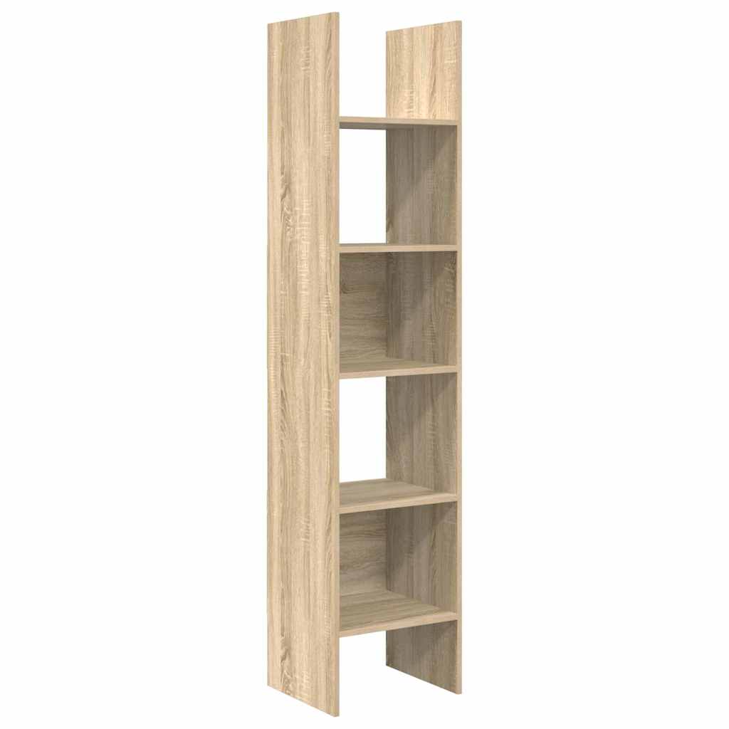 Heike – Boekenkast van bewerkt hout