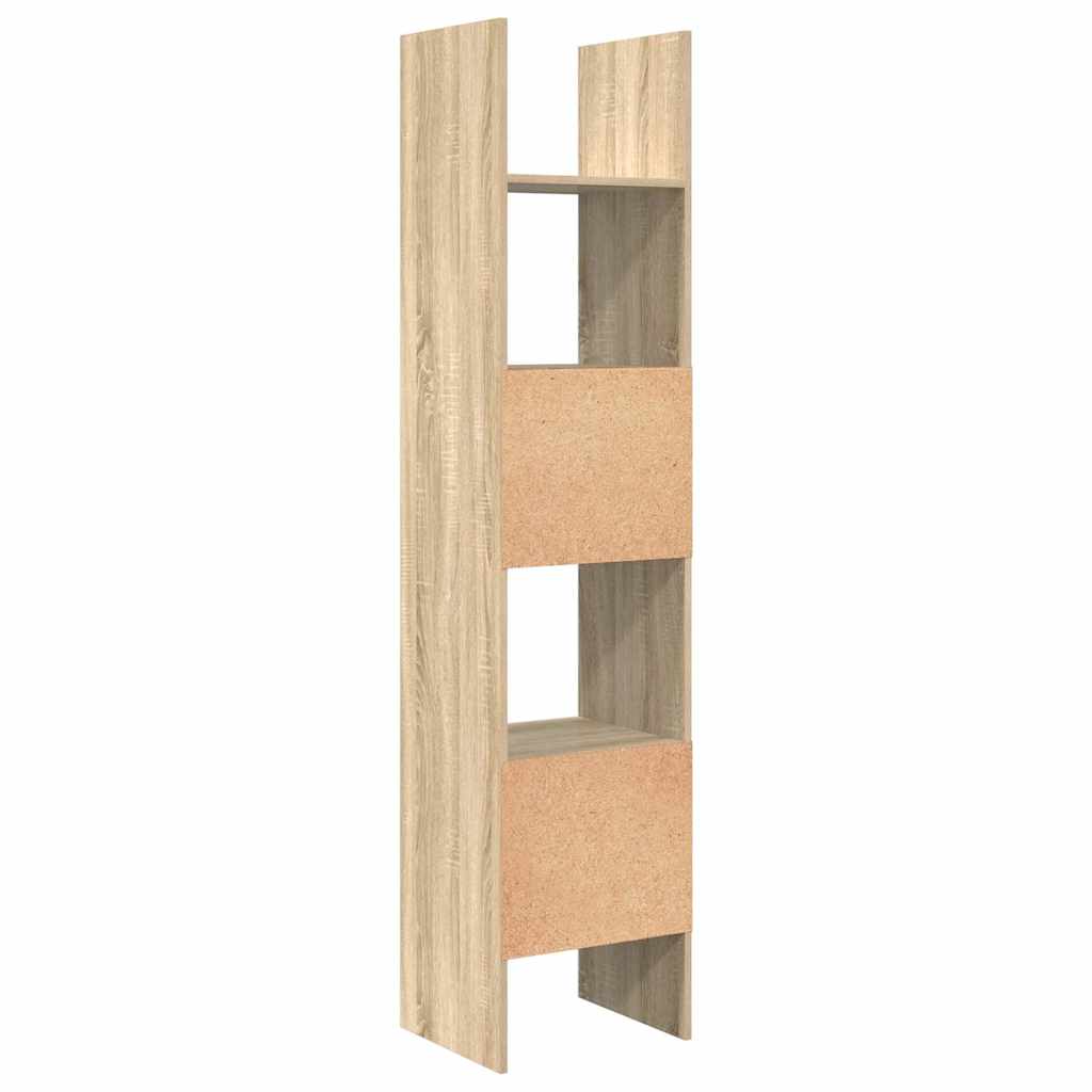 Heike – Boekenkast van bewerkt hout