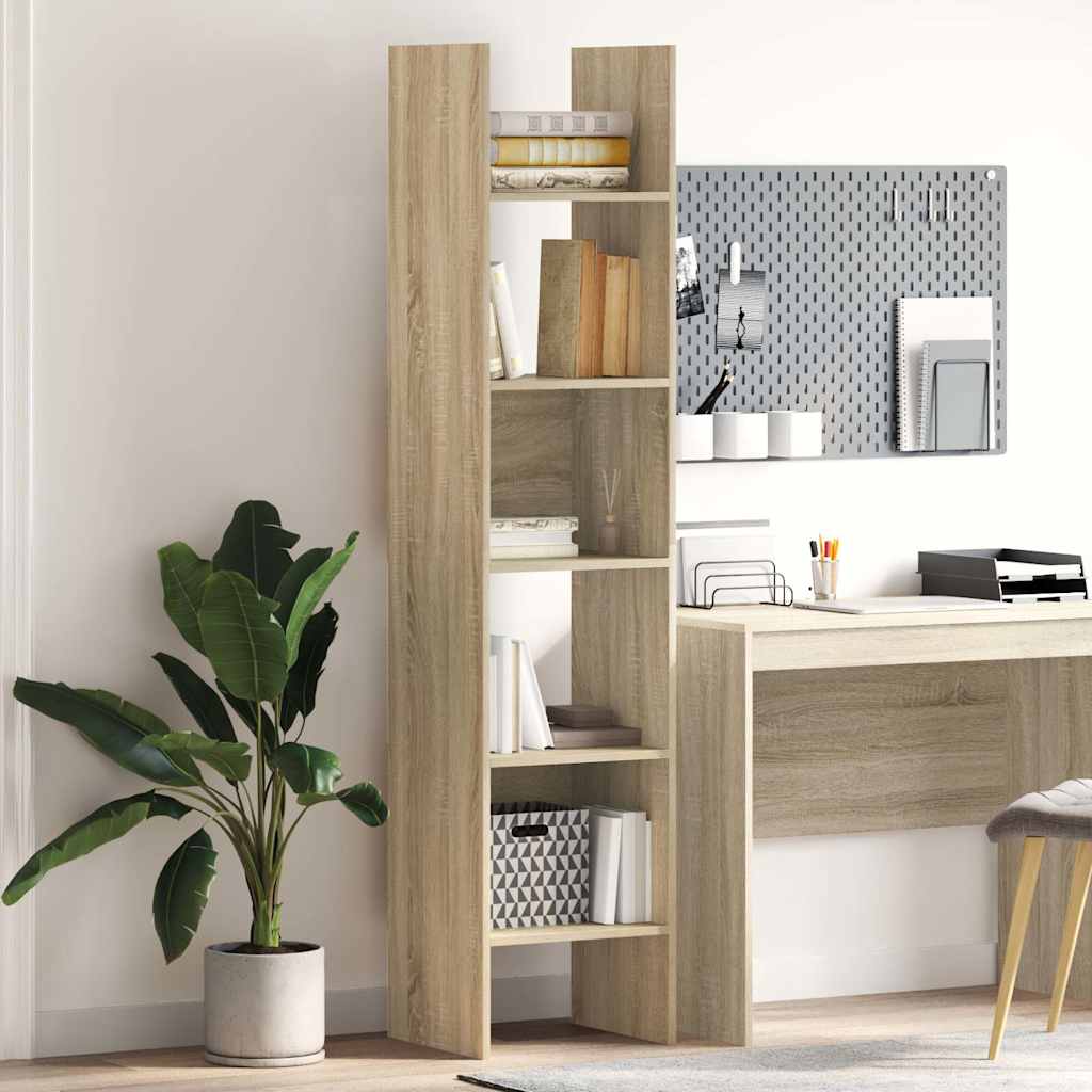 Heike – Boekenkast van bewerkt hout