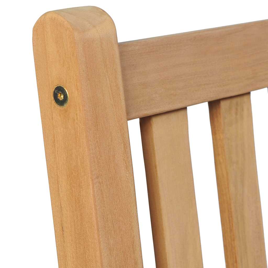 Arolla – Tuinstoel met kussen van massief teakhout