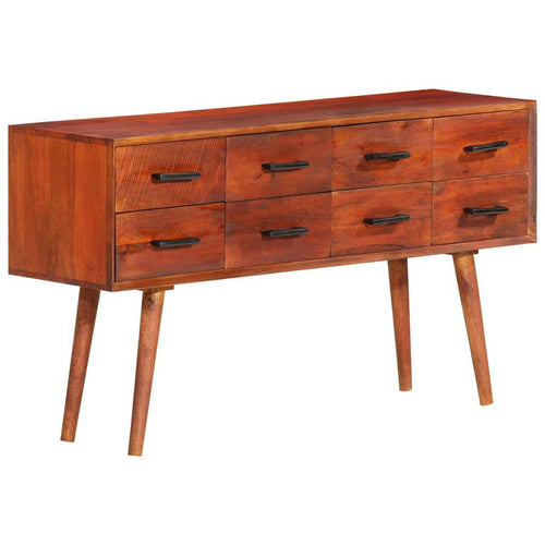 Ahus – Dressoir van massief mangohout en ijzer