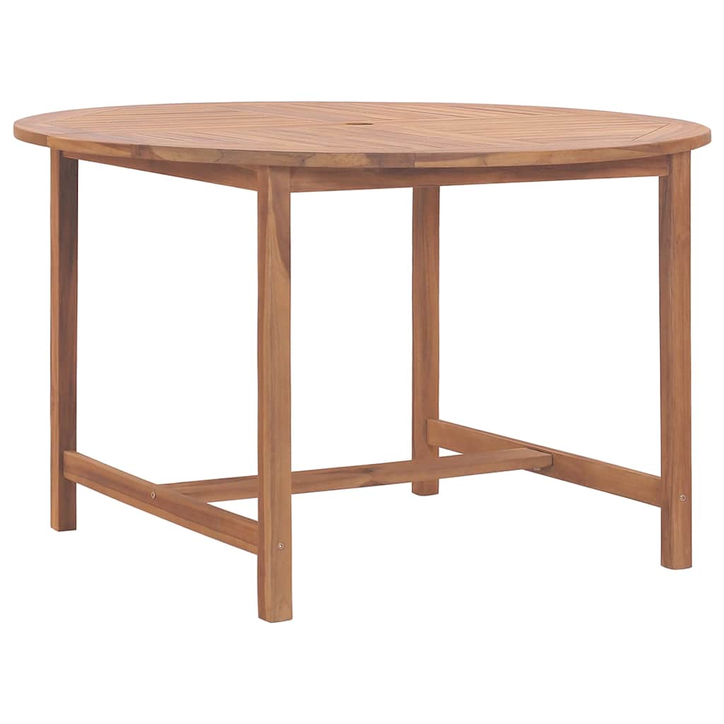 Ellos – Ronde tuintafel van massief teakhout