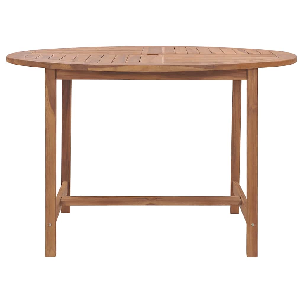 Ellos – Ronde tuintafel van massief teakhout