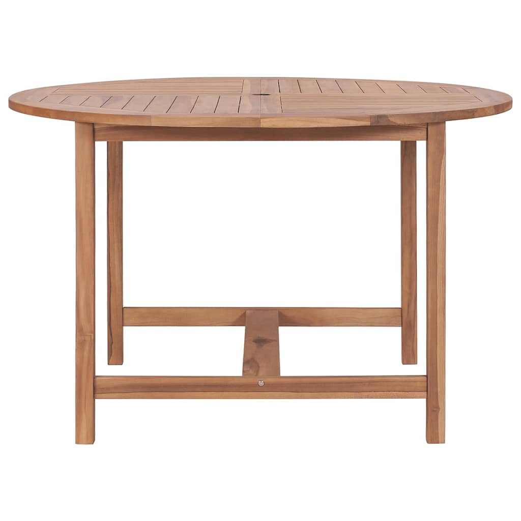 Ellos – Ronde tuintafel van massief teakhout