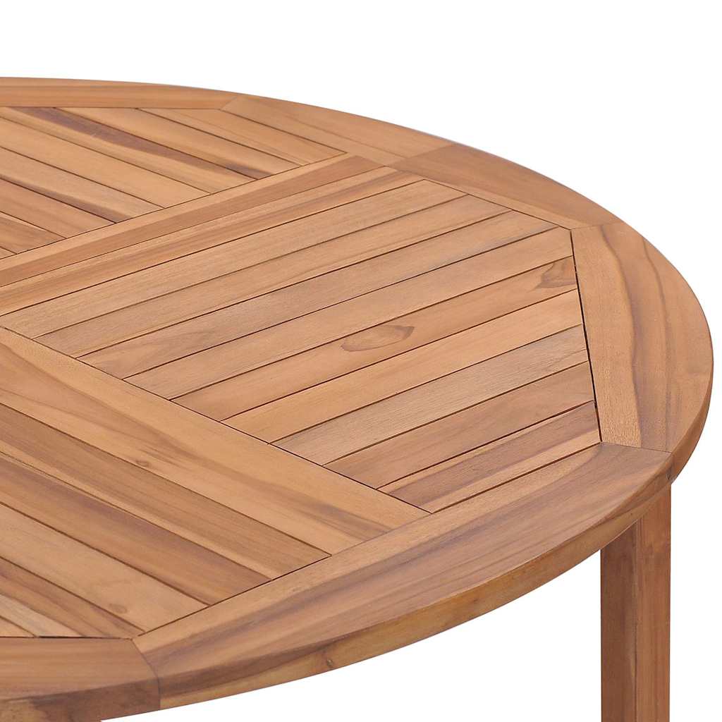 Ellos – Ronde tuintafel van massief teakhout