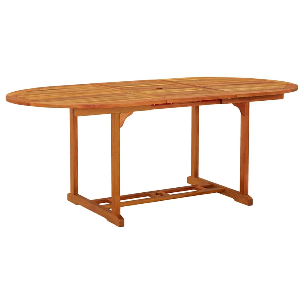 Ebeltoft – Tuintafel van massief eucalyptushout