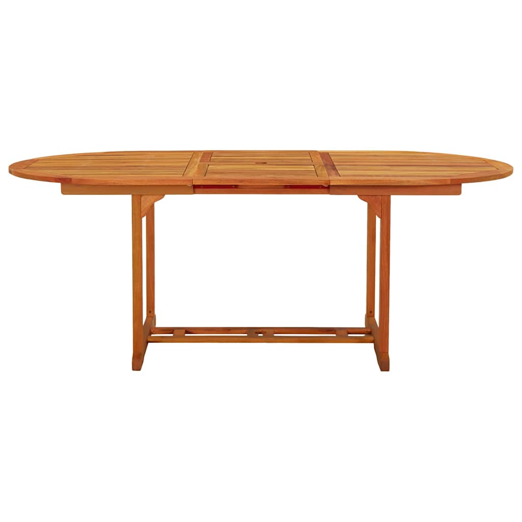 Ebeltoft – Tuintafel van massief eucalyptushout