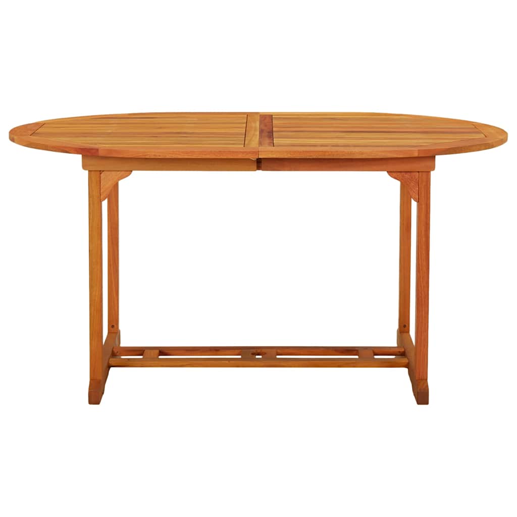 Ebeltoft – Tuintafel van massief eucalyptushout