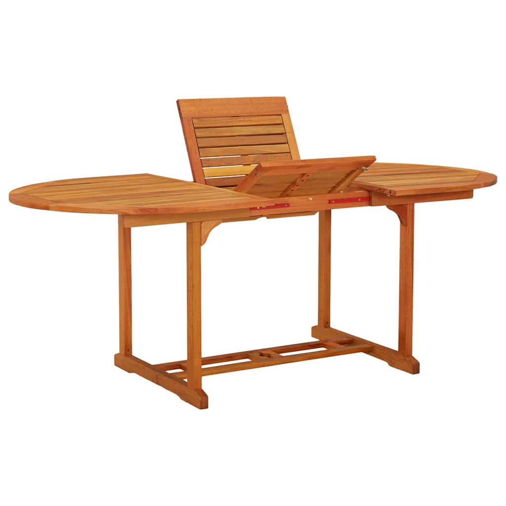 Ebeltoft – Tuintafel van massief eucalyptushout