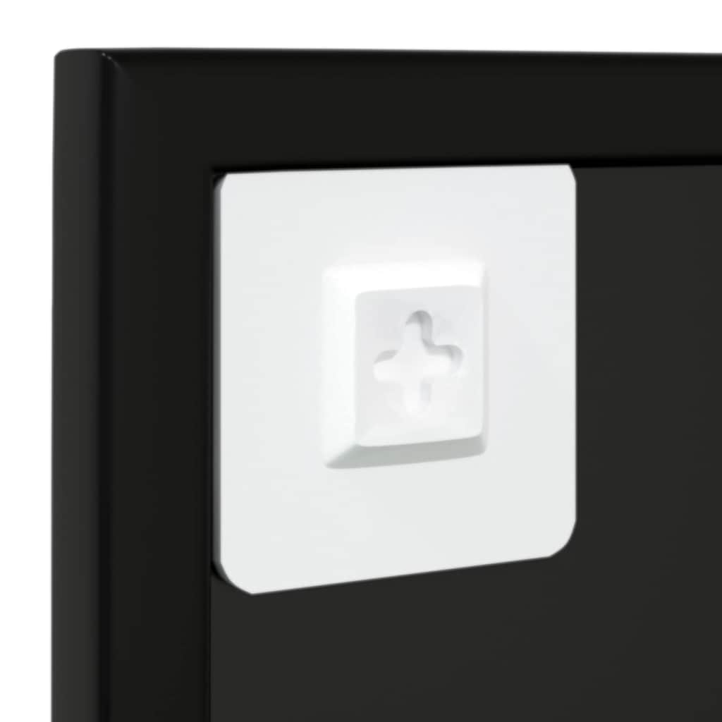 Dalen – Wandspiegel van metaal en glas
