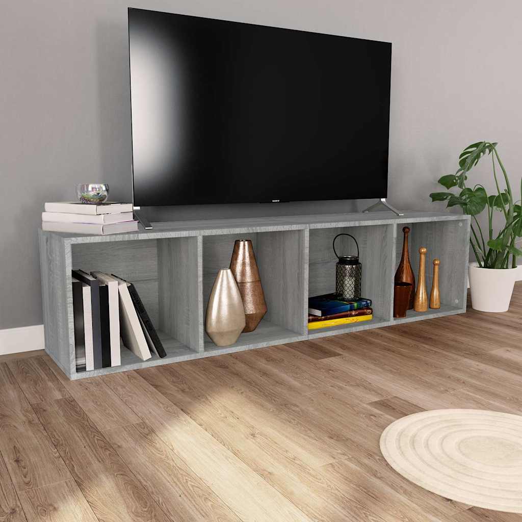 Holt – Boekenkast en tv-meubel van hout