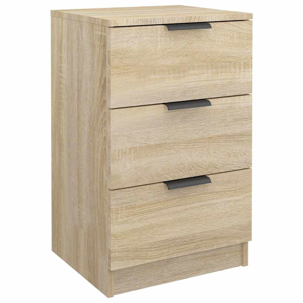 Naantali – Nachtkastje van bewerkt hout