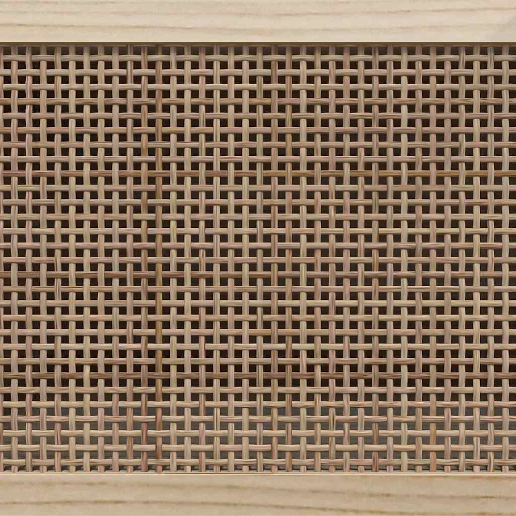Varde – Tv-meubel van grenenhout en rattan
