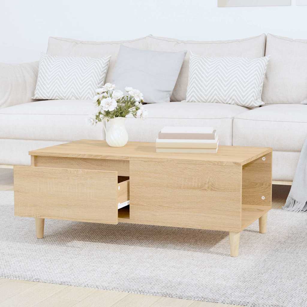 Maud – Salontafel van hout en eucalyptushout
