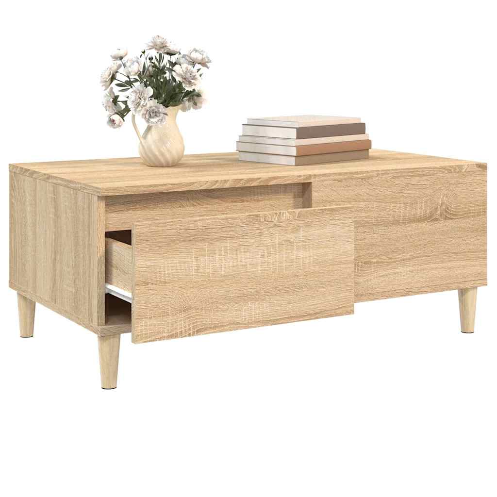 Maud – Salontafel van hout en eucalyptushout