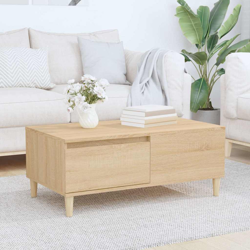 Maud – Salontafel van hout en eucalyptushout
