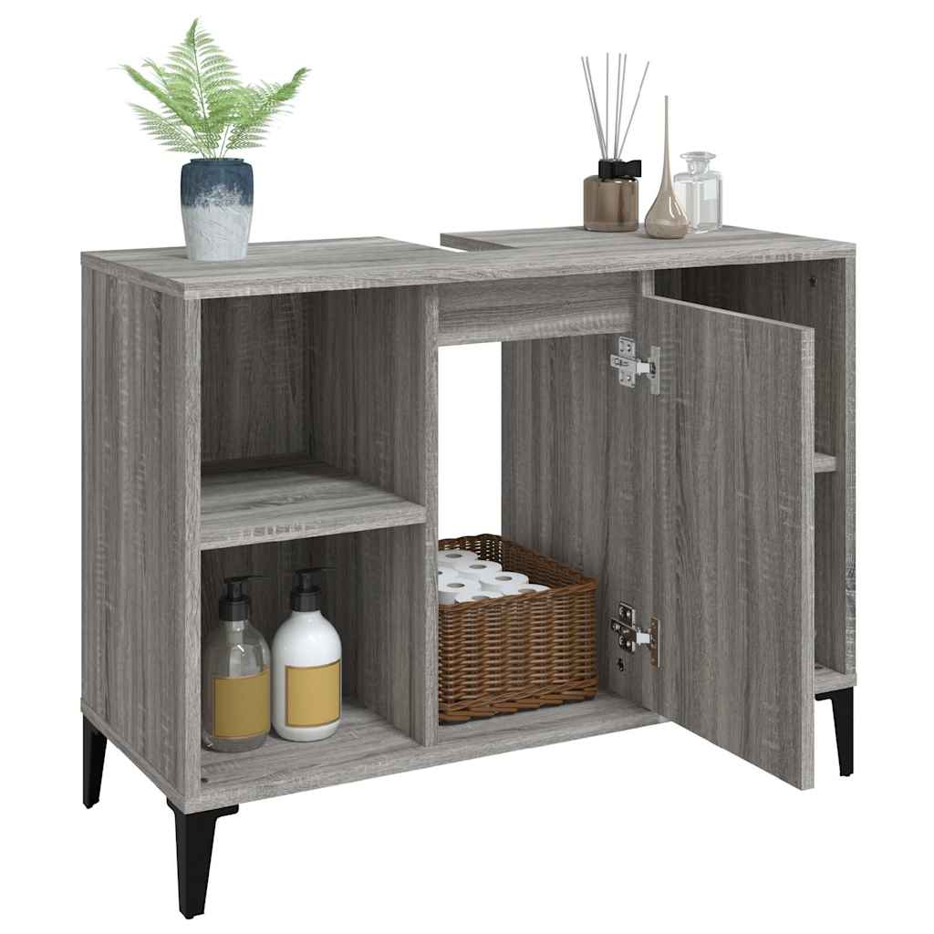 grijs sonoma en eikenkleurig vk:54830778581331