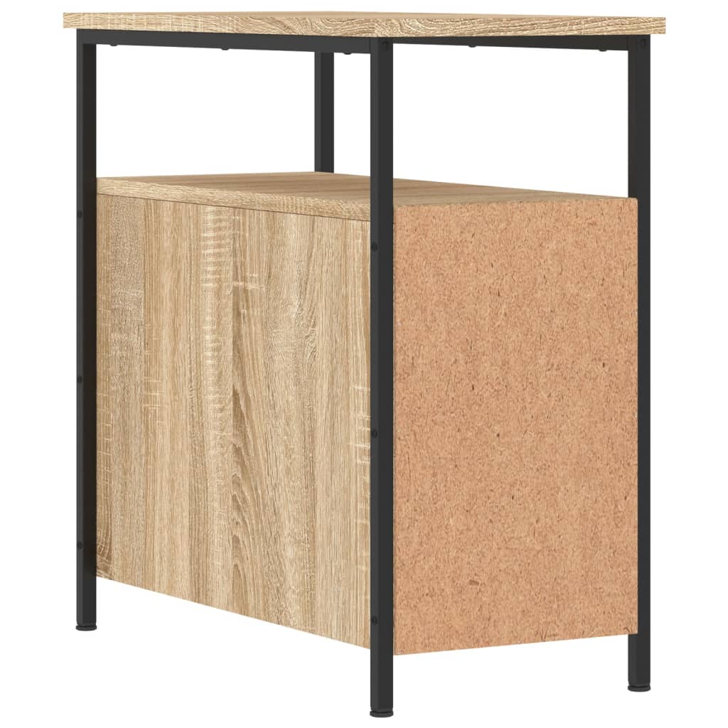 Meri – Nachtkastje van hout en ijzer