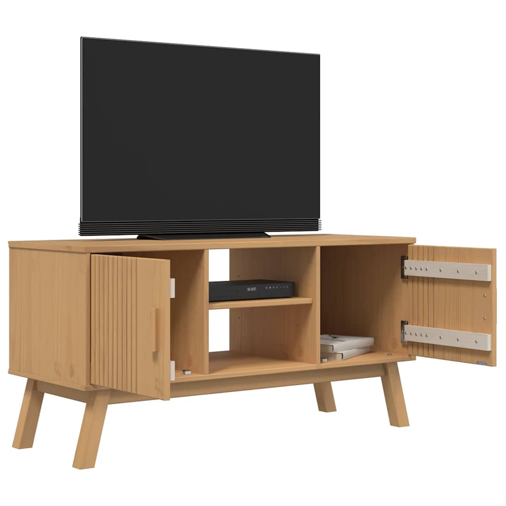 Birsta – Tv-meubel van massief grenenhout