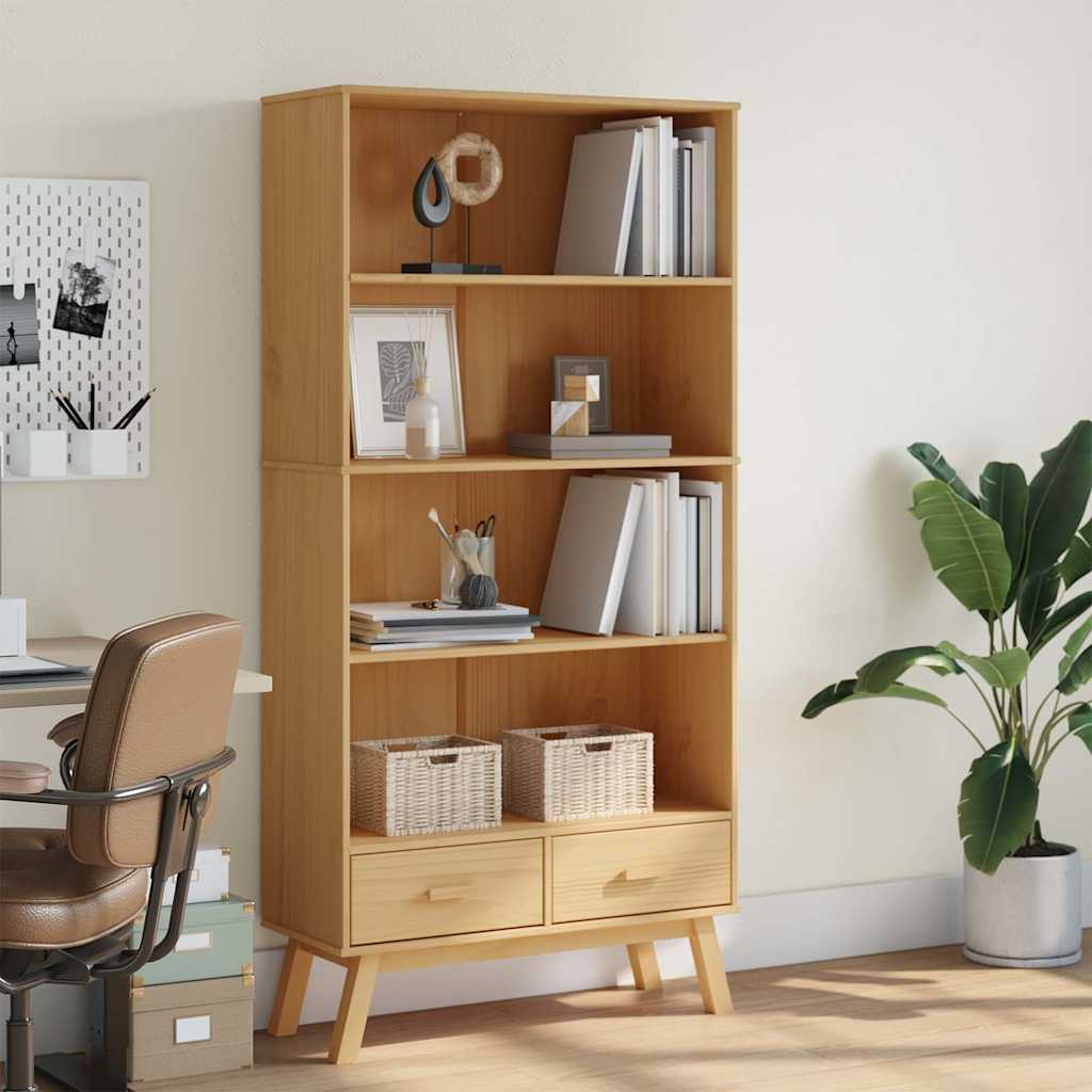 Bolung – Boekenkast van massief grenenhout