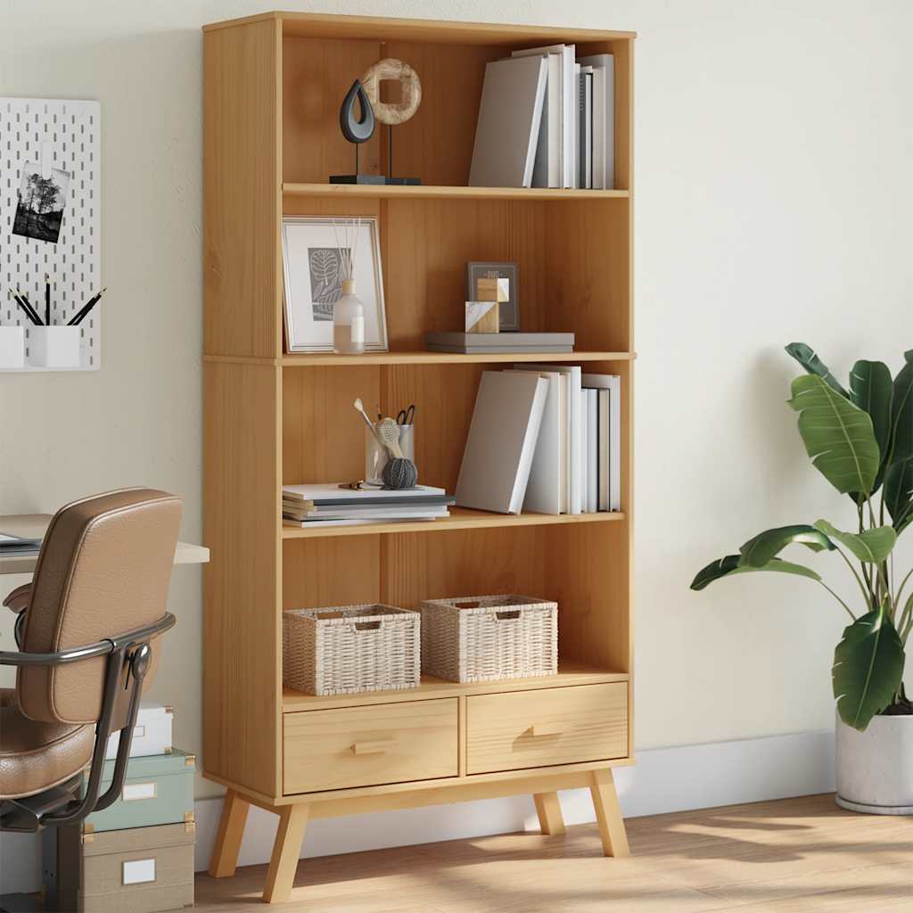 Bolung – Boekenkast van massief grenenhout