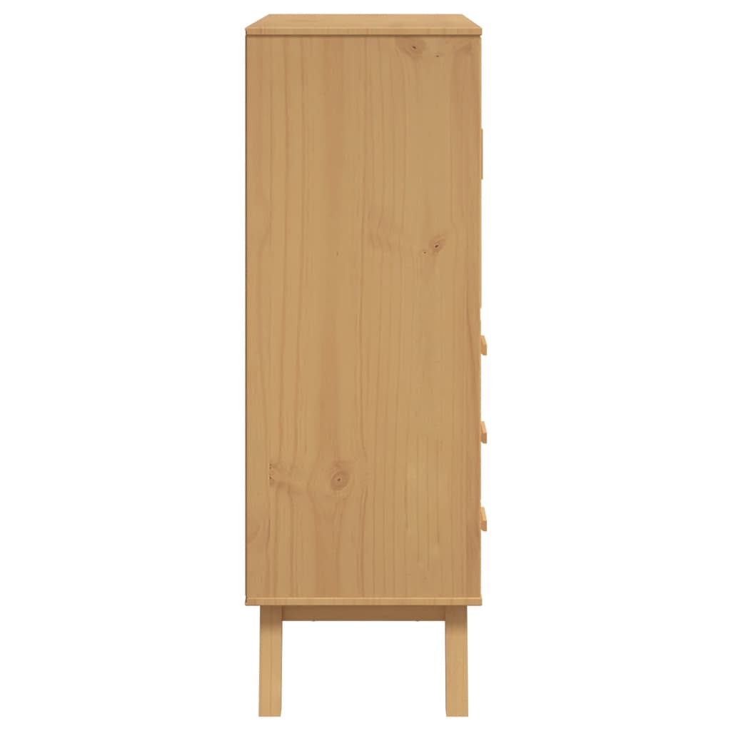 Dombas – Hoge kast van massief grenenhout