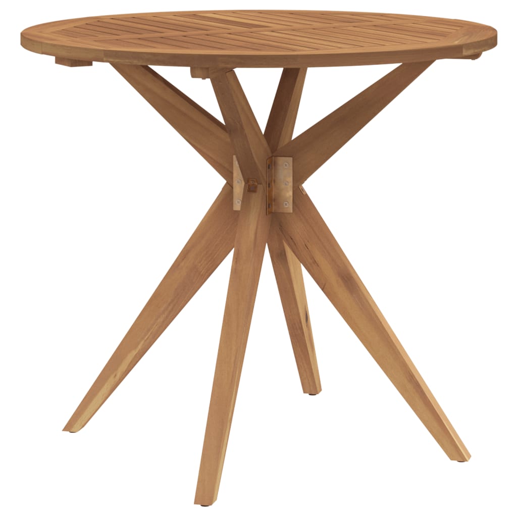 Ceres – Ronde tuintafel van massief acaciahout