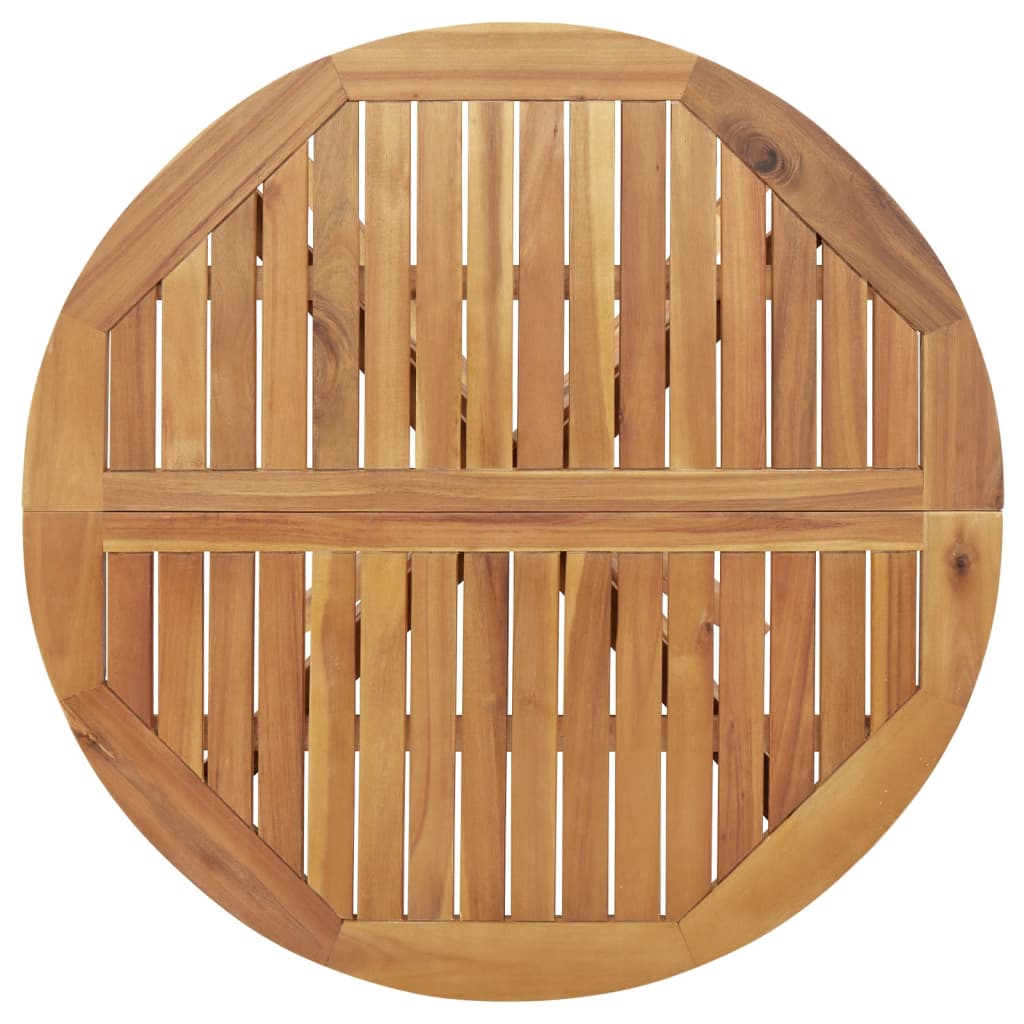Ceres – Ronde tuintafel van massief acaciahout