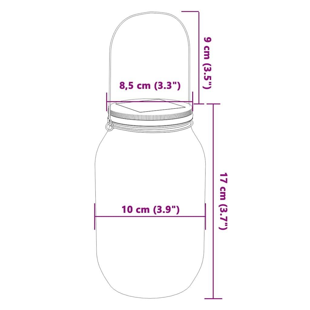 Stellen – Tuinlantaarns van glas en roestvrij staal
