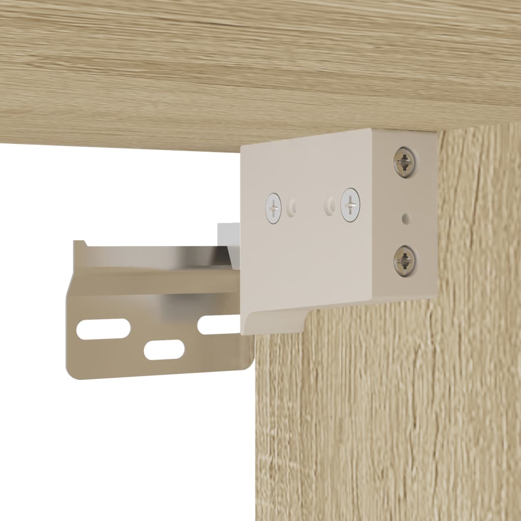 Erla – Zwevende wandkast van hout