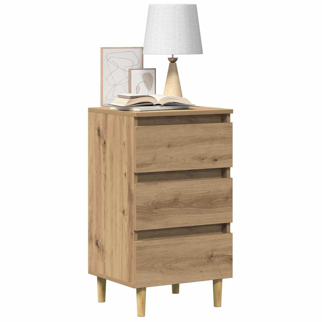 Mierlo – Nachtkastje van bewerkt hout