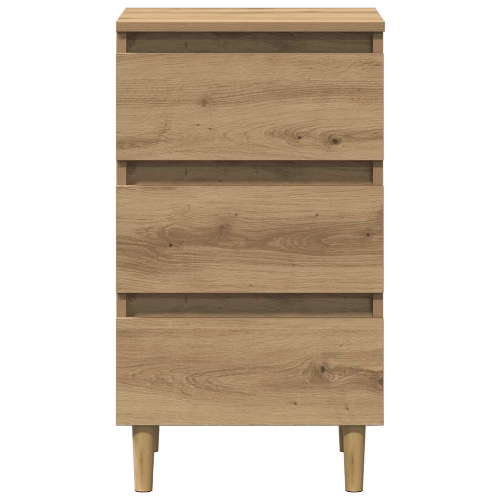 Mierlo – Nachtkastje van bewerkt hout